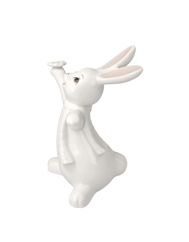 Goebel Porzellan Goebel weißer Osterhase "Happy Day"