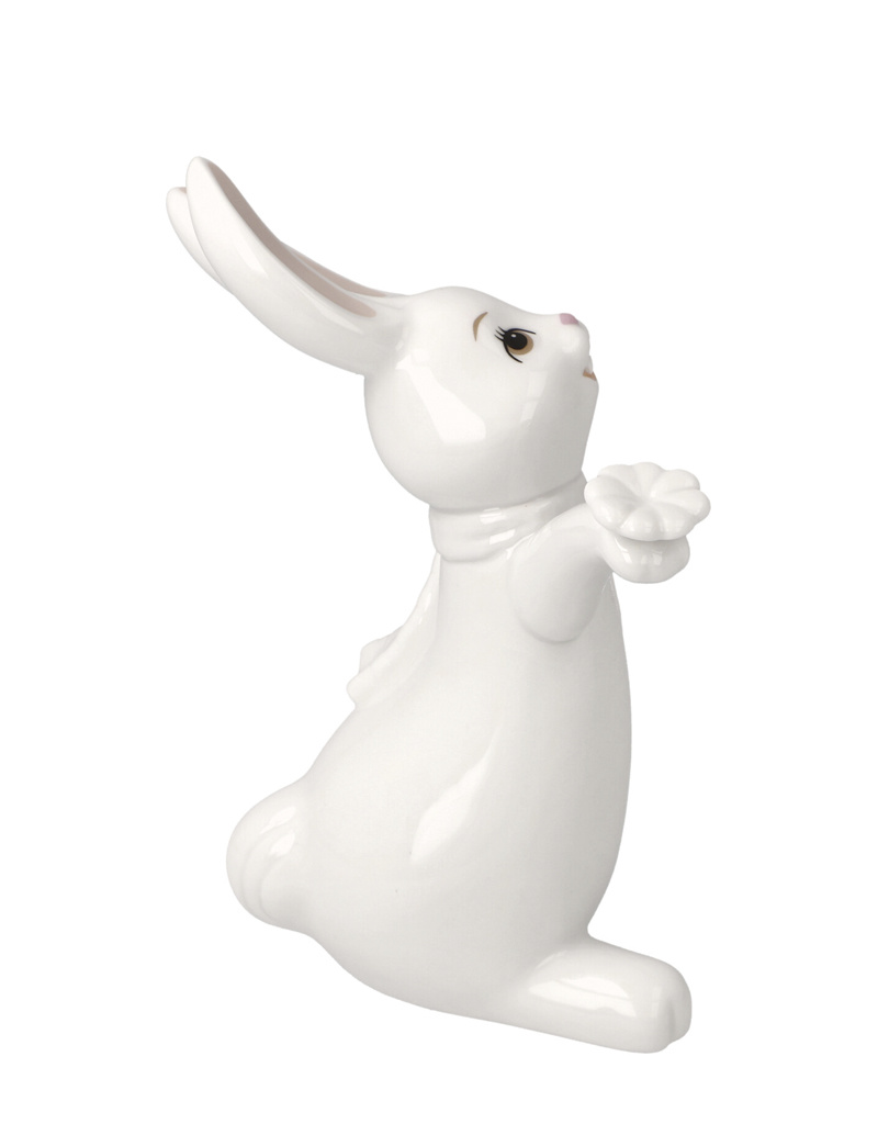 Goebel Porzellan Goebel weißer Osterhase "Happy Day"