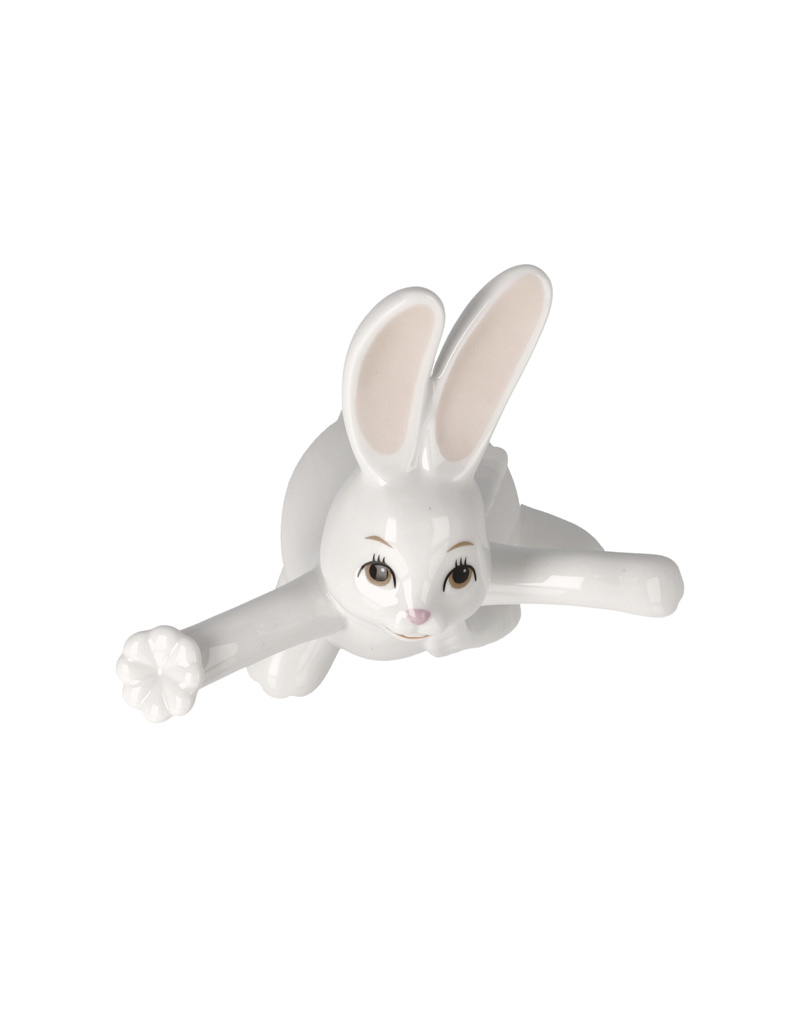 Goebel Porzellan Goebel weißer Osterhase "Happy Day"