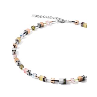 COEUR DE LION Collier 5012/10-0922 oliv-peach