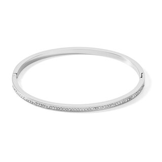 COEUR DE LION Armreif 0129/33-1817 17cm silber Kristall