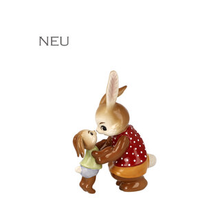 Goebel Porzellanmanufaktur Goebel Osterhasenpaar Mama & Kind