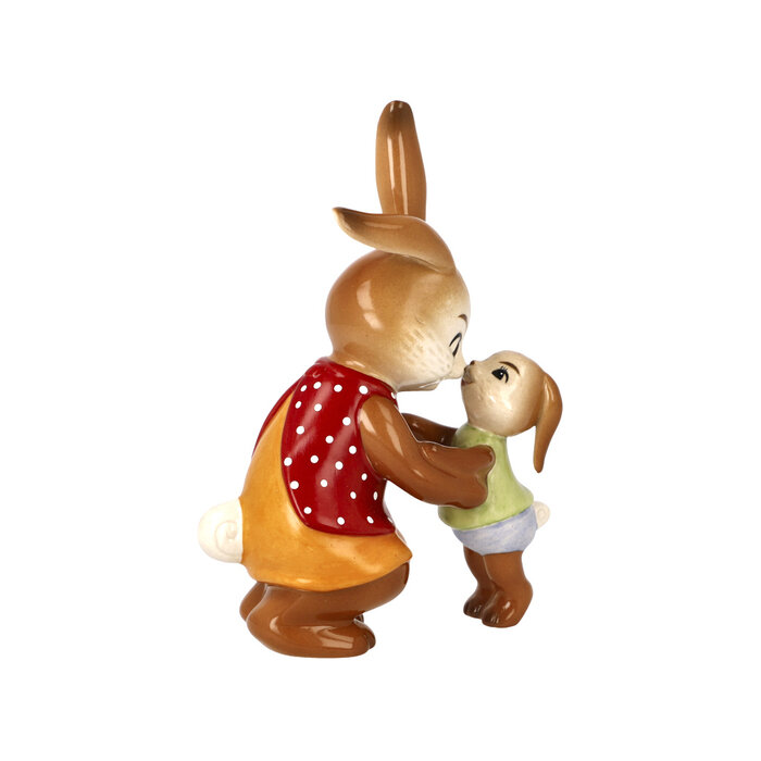 Goebel Porzellanmanufaktur Goebel Osterhasenpaar Mama & Kind | "Kleiner Schatz" | Goebel Osterkollektion