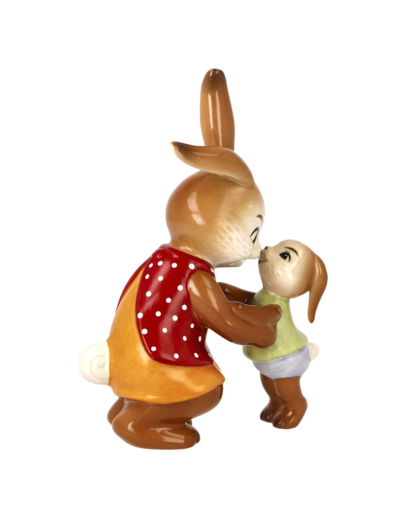 Goebel Porzellanmanufaktur Goebel Osterhasenpaar Mama & Kind | "Kleiner Schatz" | Goebel Osterkollektion
