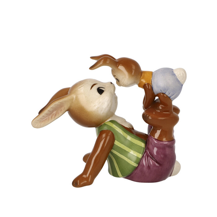 Goebel Porzellanmanufaktur Goebel Hasenpaar Papa & Kind