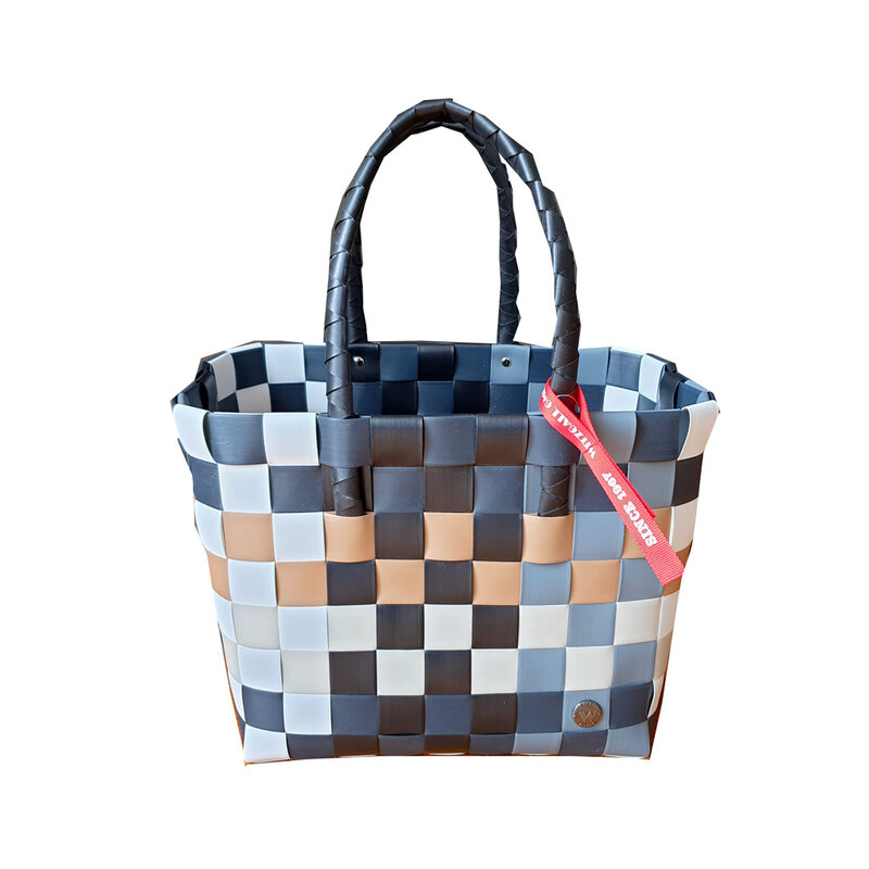 ICE BAG Taschen ICE BAG Shopper 5010-20 | Original Witzgall Tasche | grau-braun-schwarz-weiß