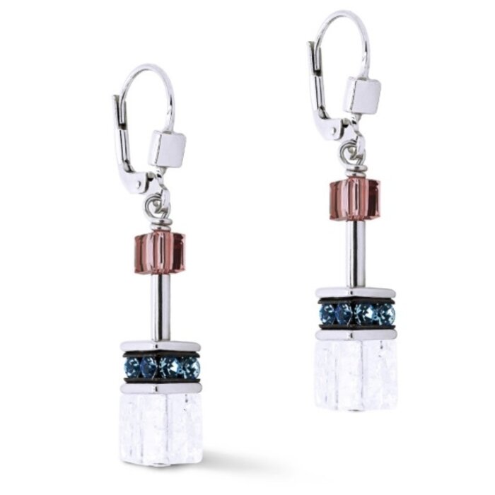 COEUR DE LION Coeur de Lion Ohrringe Bergkristall  GeoCUBE®