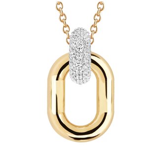 SIF Jakobs Jewellery HALSKETTE CAPRI DUE - 18KVERGOLDET