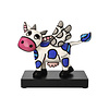 Figur Flying Cow | Romero Britto | Lustige fliegende Kuh I Figur Goebel Porzellan
