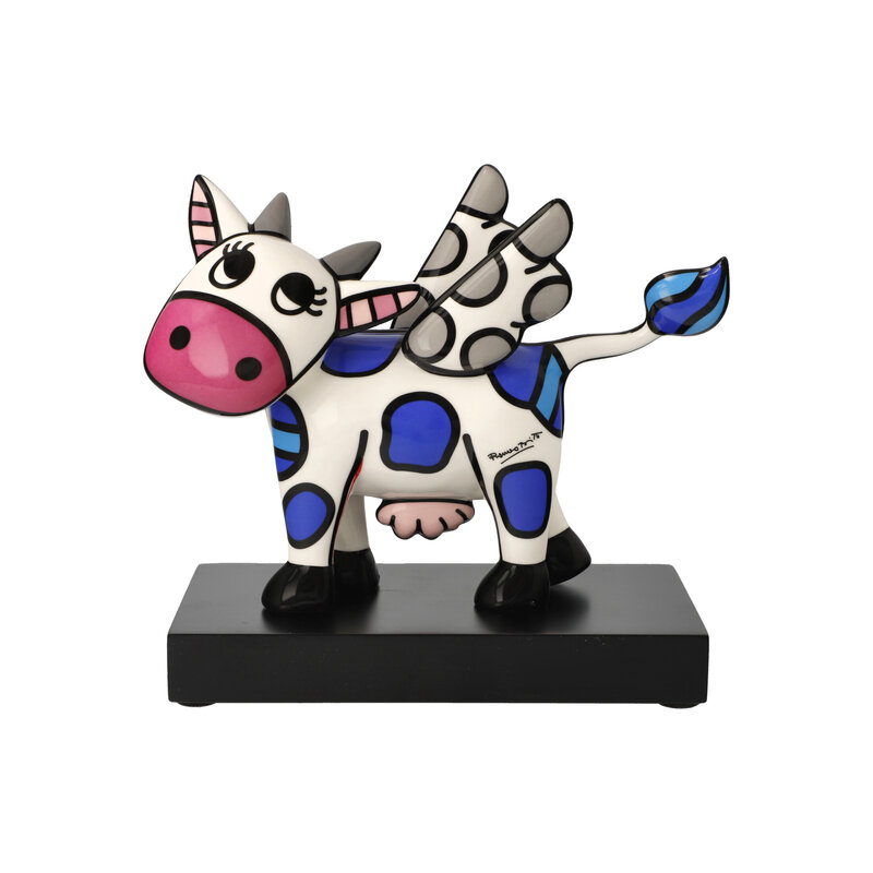 Goebel Porzellanmanufaktur Flying Cow Figur | Romero Britto