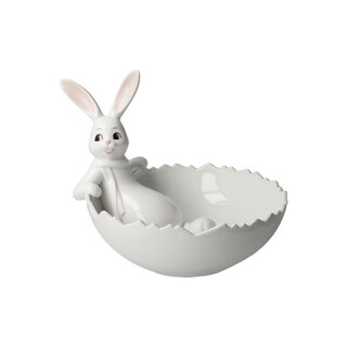 Goebel Porzellanmanufaktur Goebel Snow White Hase mit Schale