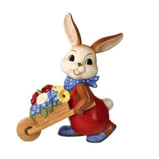 Goebel Porzellanmanufaktur Goebel Osterhase mit Schubkarre