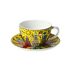 Tasse mit Unterteller | James Rizzi I My New York City Sunset