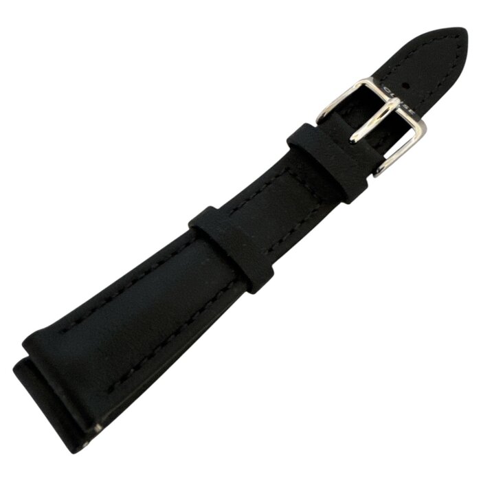 Cluse Minimalistische Eleganz Cluse Minuit Geschenkset – Mesh Silber & Schwarzes Lederarmband