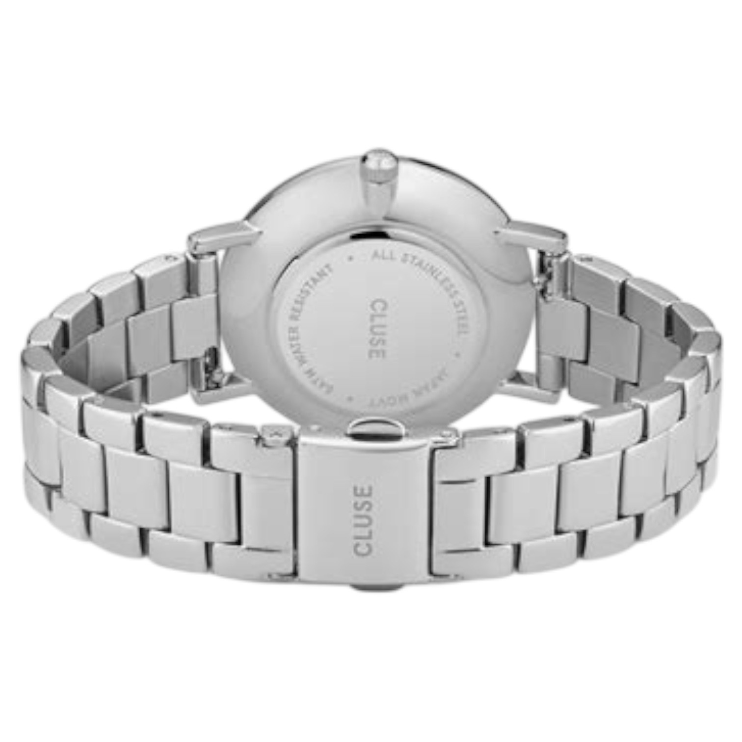 Cluse Minimalistische Eleganz Cluse Damenuhr Le Couronnement Silber