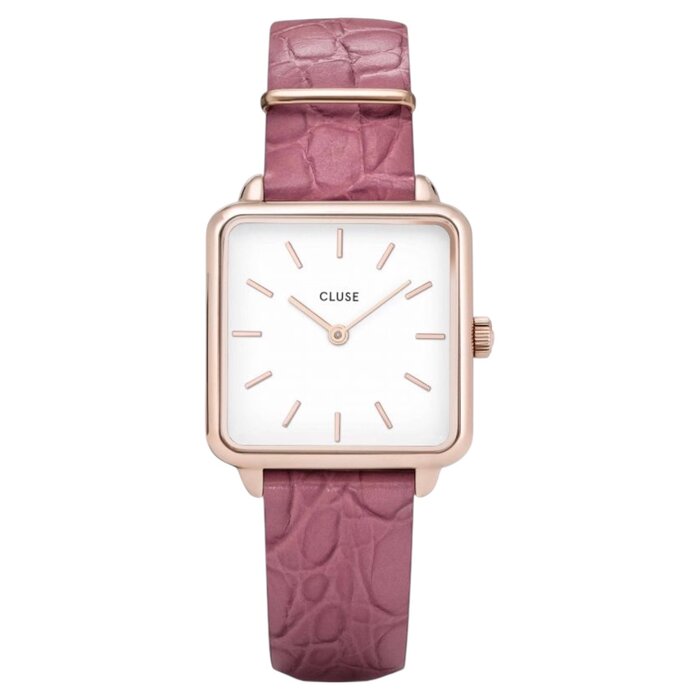 Cluse Minimalistische Eleganz Cluse Roségold – Uhr mit Beerenton