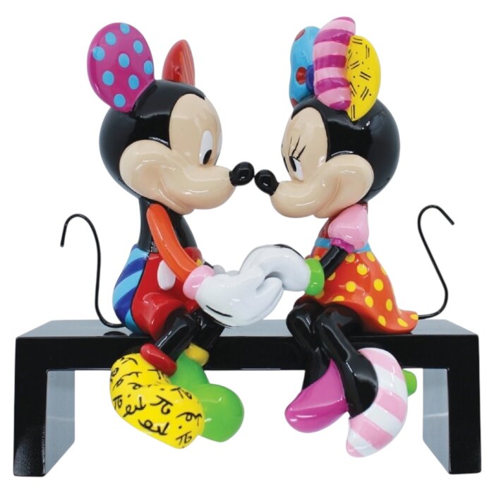 Disney by Britto Disney BRITTO Liebespaar Mickey & Minnie