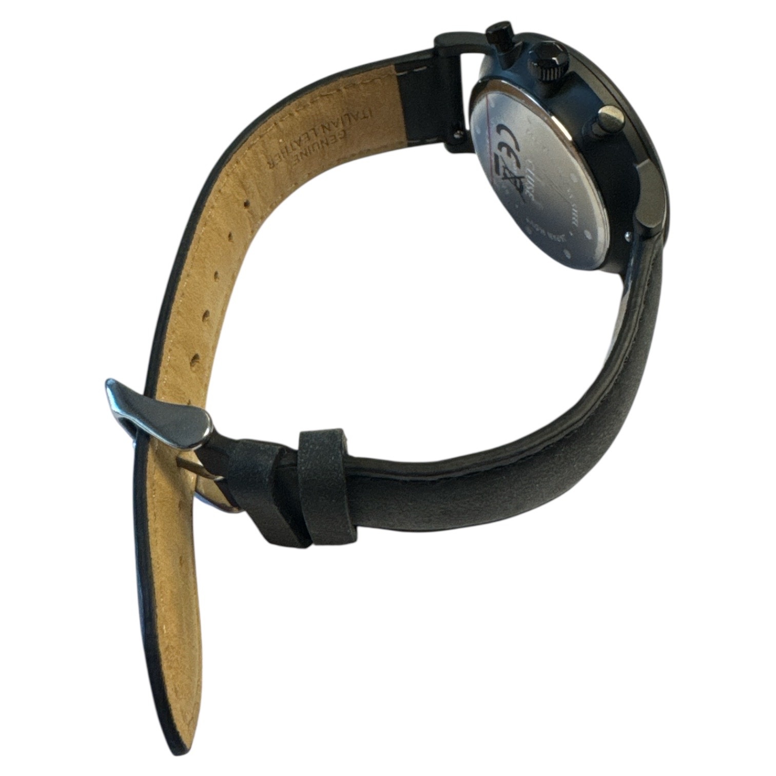 Cluse Minimalistische Eleganz Cluse Aravis Chronograph Herrenuhr Schwarz