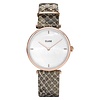 Cluse  Damenuhr mit Python-Lederarmband