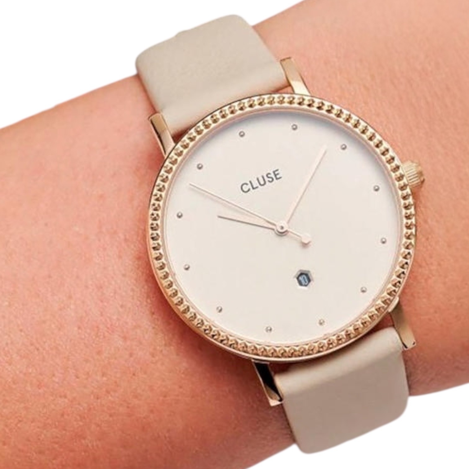 Cluse Minimalistische Eleganz CLUSE Le Couronnement, elegante Damenuhr