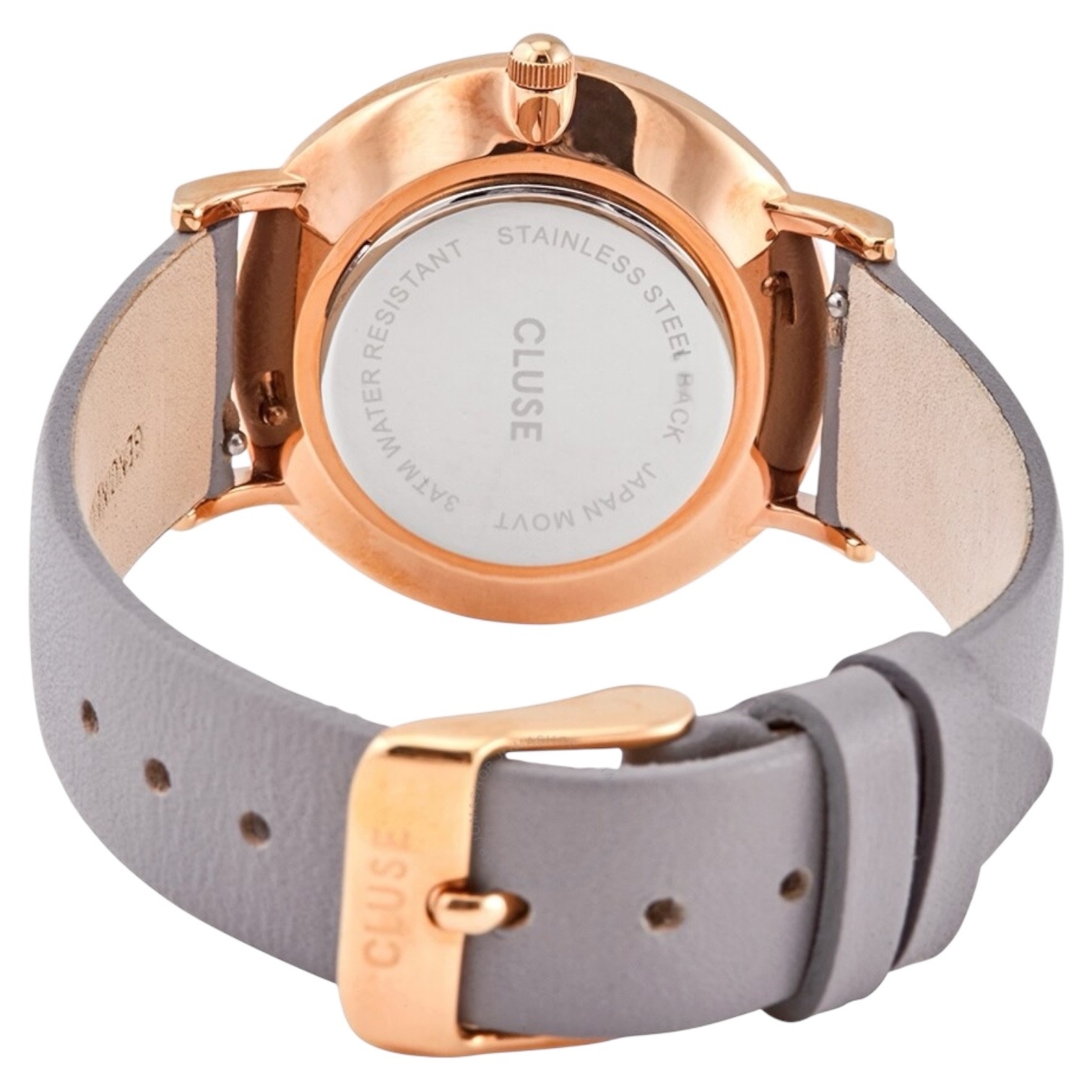 Cluse Minimalistische Eleganz CLUSE Minuit Damenuhr Roségold Perlmutt