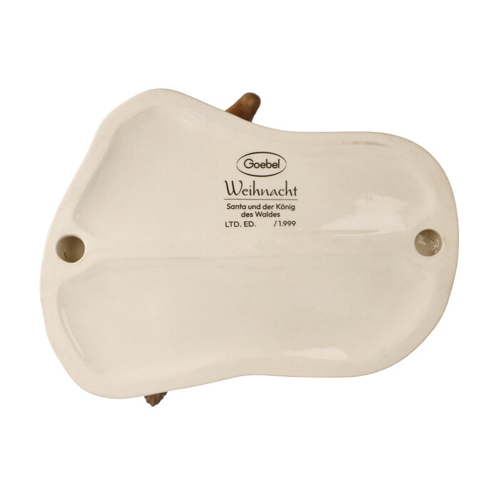 Goebel Porzellanmanufaktur Goebel Weihnachtsmann "Santa und der König des Waldes"