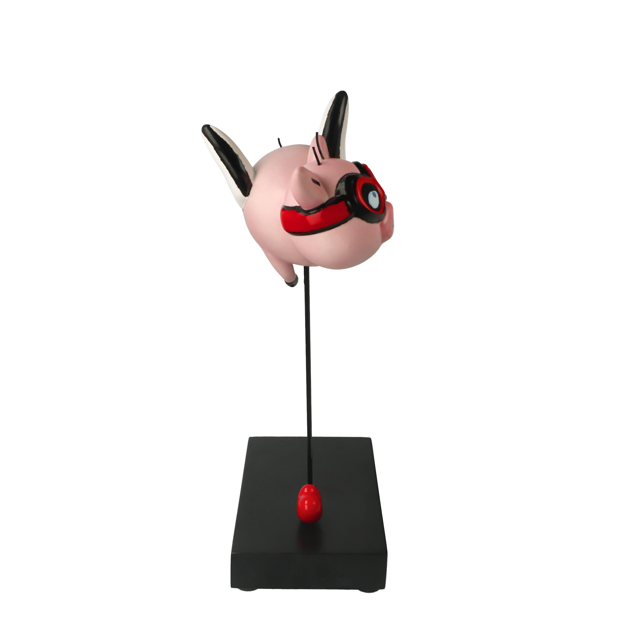 Goebel Porzellan Ed Heck Figur „Flying Pig“ – Glücksschwein mit Flügeln