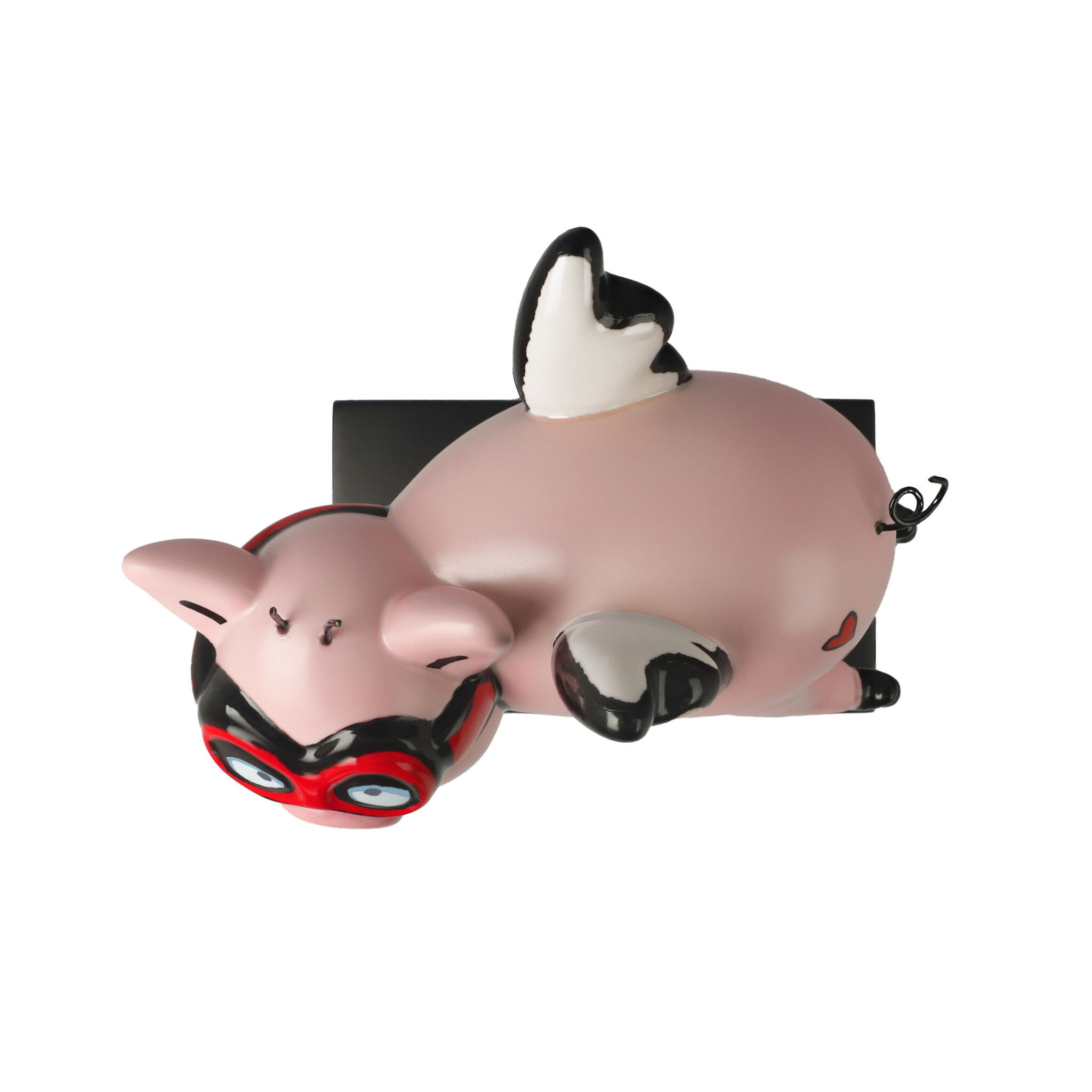 Goebel Porzellan Ed Heck Figur „Flying Pig“ – Glücksschwein mit Flügeln