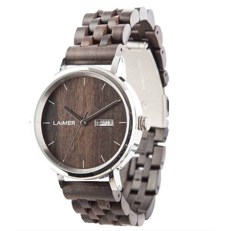 LAimer Laimer Herrenuhr 0063 - Automatic - Sandelholz