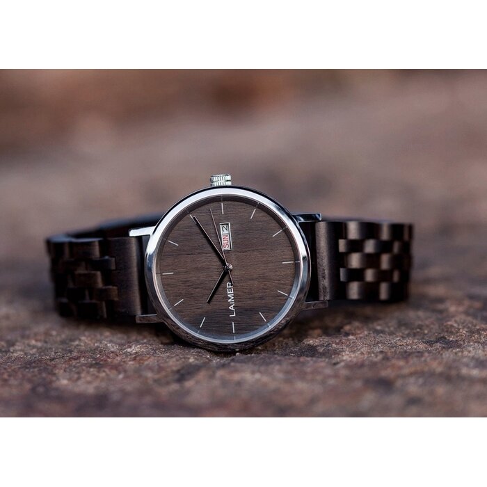 LAimer Laimer Herrenuhr 0063 - Automatic - Sandelholz