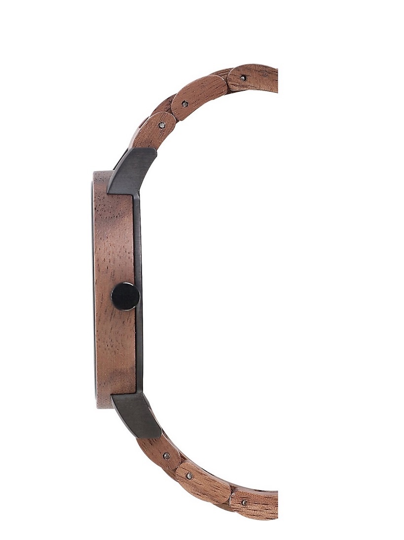 LAimer Laimer Unisexuhr KAROLIN Unisex Walnussholz