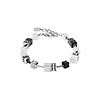 GeoCUBE Armband Ice Serenity Silber/Blau