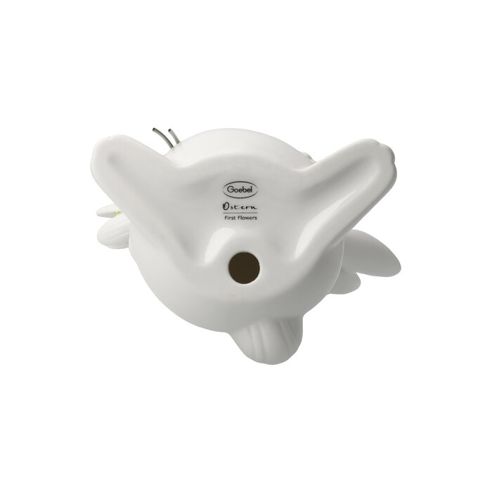 Goebel Porzellanmanufaktur Goebel weißer Osterhase "First Flowers"