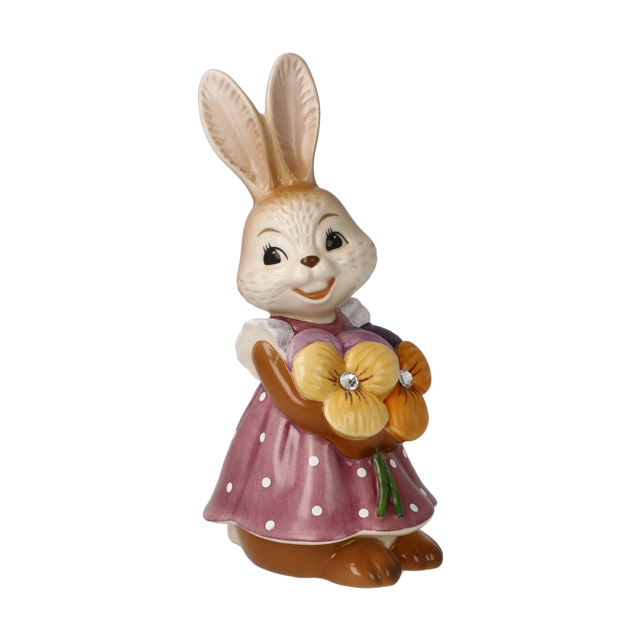 Goebel Porzellanmanufaktur Goebel Hasenmädchen Blumen sind das Lächeln der Erde