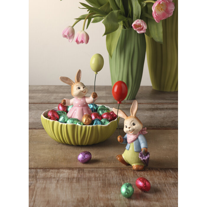 Goebel Porzellanmanufaktur Goebel Hasenjunge "Kleiner Gratulant"