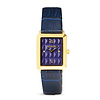 Coeur de Lion Uhr Damen – Midnight Blue Lederarmband Gold