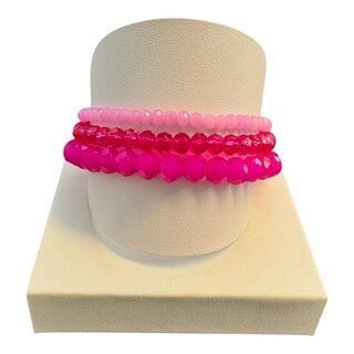 LIZAS LIZAS Armbandkombination Pink 3-teilig