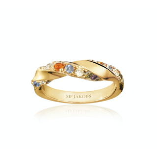 SIF Jakobs Jewellery Sif Jakobs Ring FERRARA mit mehrfarbigen Zirkonia