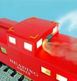 USA TRAINS Center Cupola Caboose Chessie