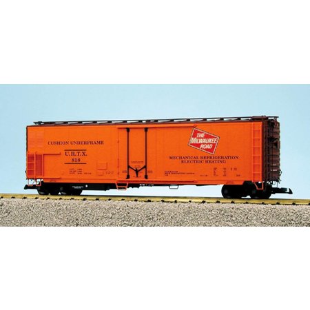 USA TRAINS 50 ft. Mech. Refrigerator Car Milwaukee Road
