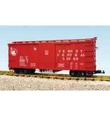 USA TRAINS Outside Braced Boxcar Jersey Central #66892