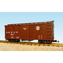 Outside Braced Boxcar D&RGW