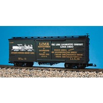 Wood Box Car Lima Locomotive Co #785