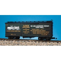 Wood Box Car Lima Locomotive Co #785