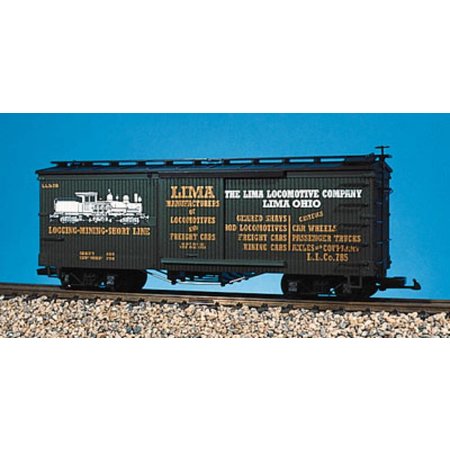 USA TRAINS Wood Box Car Lima Locomotive Co #785