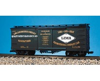 Wood Box Car Lima Locomotive Co #786