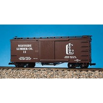 Wood Box Car Westside Lumber Co. #11