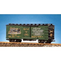Wood Box Car Climax Locomotive Co.