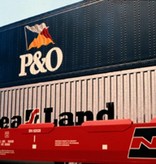 USA TRAINS Intermodal Containerwagen 5er Einheit Canadian Pacific (ohne Container)