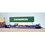 USA TRAINS Intermodal Containerwagen 5er Einheit CSX (ohne Container)
